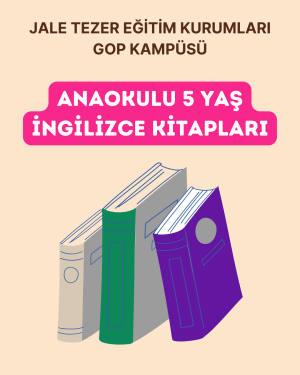 Anaokulu 5 Yaş İngilizce Kitapları