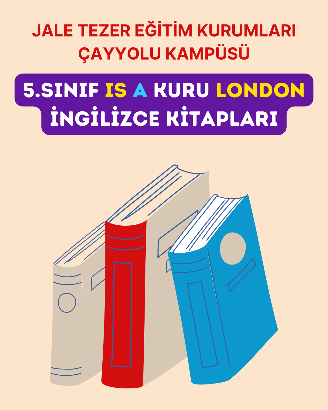 5.SINIF IS A KURU LONDON İNGİLİZCE KİTAPLARI