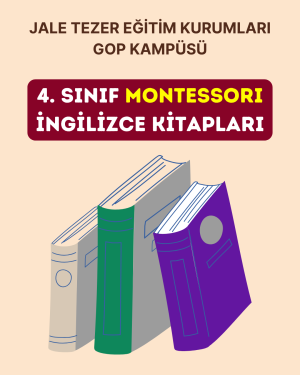4.SINIF MONTESSORI İNGİLİZCE KİTAPLARI