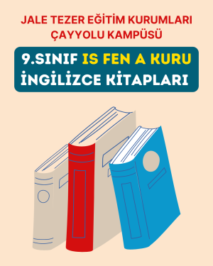 9.SINIF IS FEN A KURU İNGİLİZCE KİTAPLARI