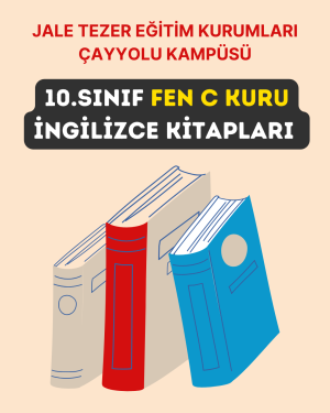 10.SINIF FEN C KURU İNGİLİZCE KİTAPLARI