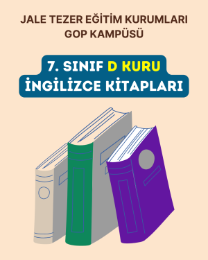 7.SINIF D KURU İNGİLİZCE KİTAPLARI