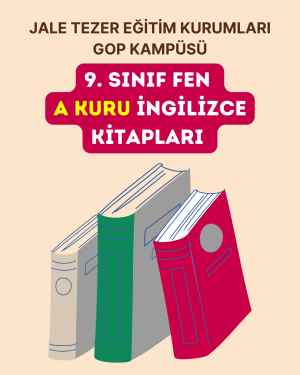 9.SINIF FEN A KURU İNGİLİZCE KİTAPLARI