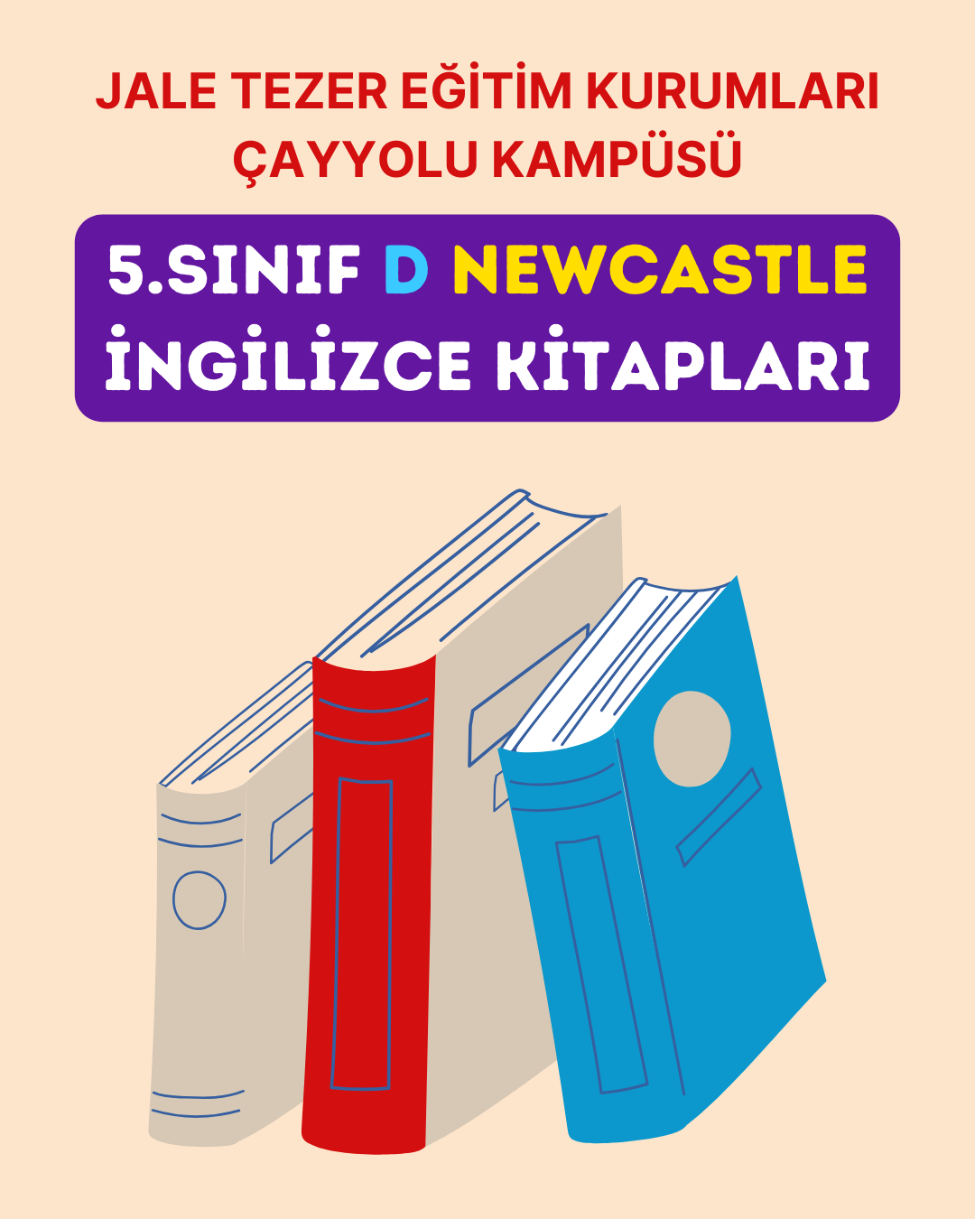 5.SINIF D NEWCASTLE İNGİLİZCE KİTAPLARI