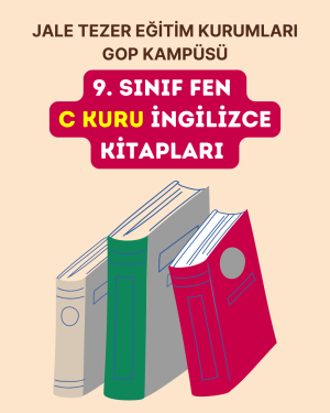 9.SINIF FEN C KURU İNGİLİZCE KİTAPLARI