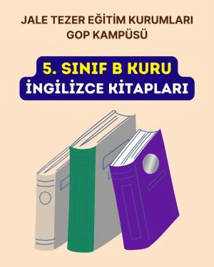 5.SINIF B KURU İNGİLİZCE KİTAPLARI