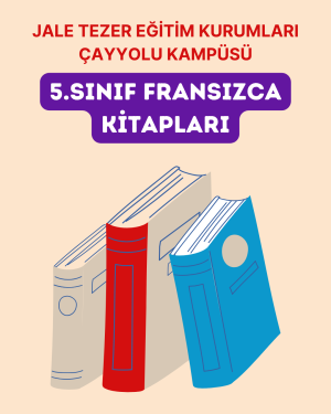 5.SINIF FRANSIZCA KİTAPLARI