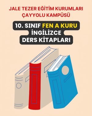 10.SINIF FEN A KURU İNGİLİZCE DERS KİTAPLARI