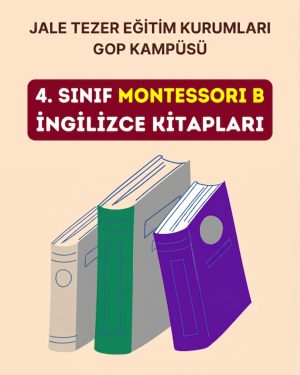 4.SINIF MONTESSORI B İNGİLİZCE KİTAPLARI
