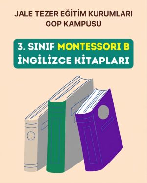 3.SINIF MONTESSORI B İNGİLİZCE KİTAPLARI