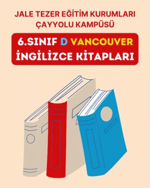 6.SINIF D VANCOUVER İNGİLİZCE KİTAPLARI