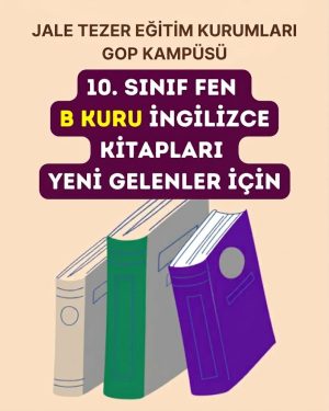 10.SINIF FEN B KURU İNGİLİZCE KİTAPLARI (YENİ GELENLER İÇİN)