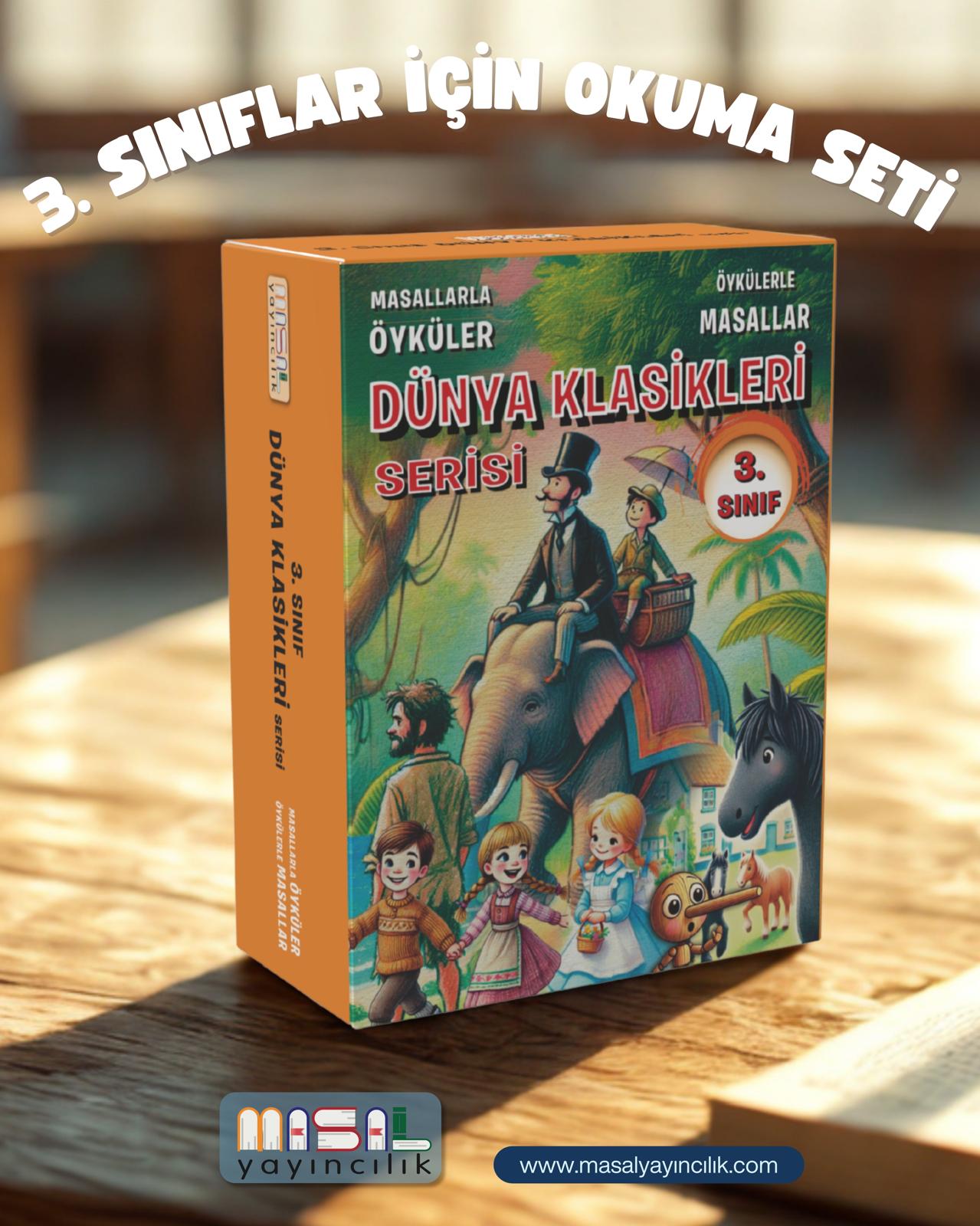 3.Sınıf Dünya Klasikleri Okuma Seti - Görsel 3