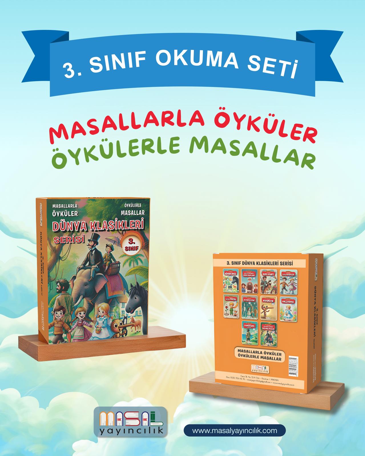 3.Sınıf Dünya Klasikleri Okuma Seti - Görsel 2