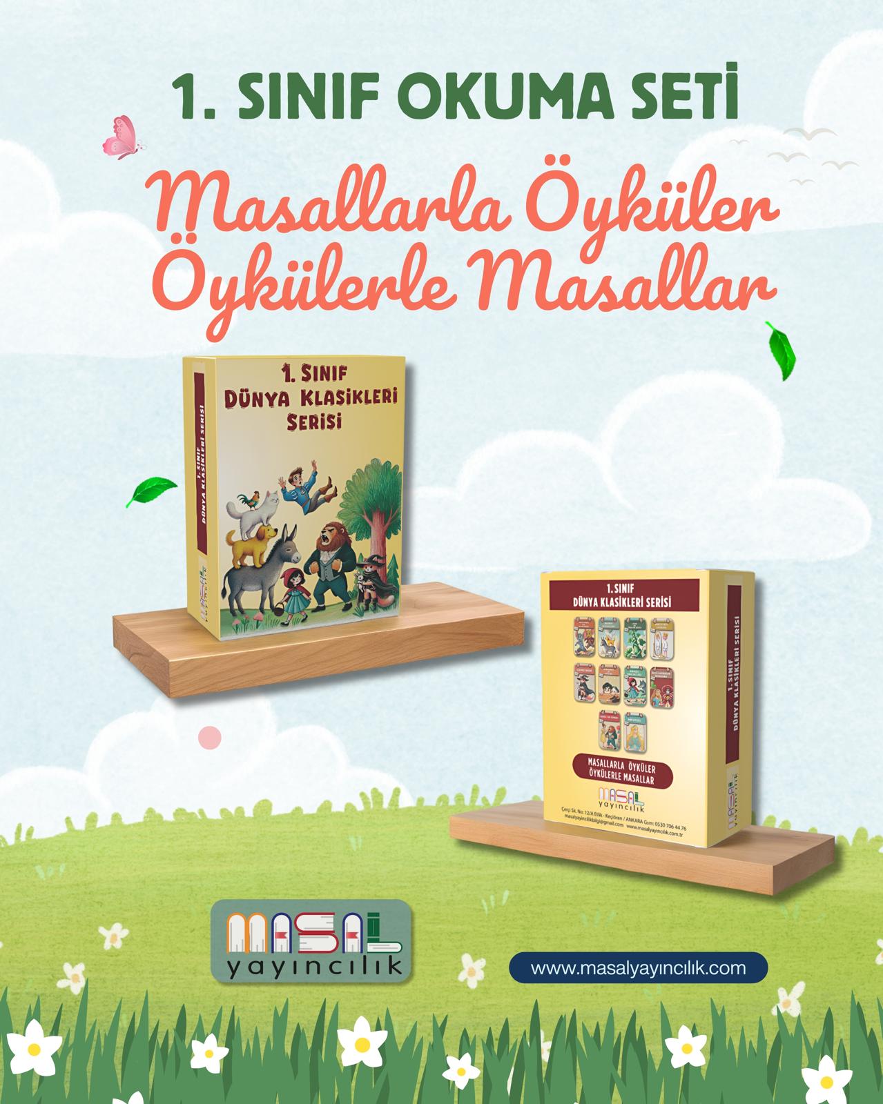 1.Sınıf Dünya Klasikleri Okuma Seti - Görsel 2