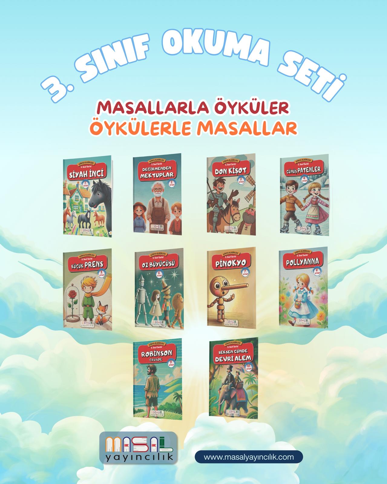 3.Sınıf Dünya Klasikleri Okuma Seti - Görsel 4