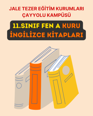 11.SINIF FEN A KURU İNGİLİZCE KİTAPLARI