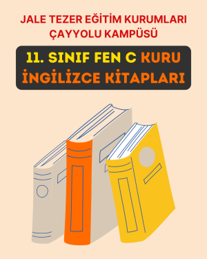 11.SINIF FEN C KURU İNGİLİZCE KİTAPLARI
