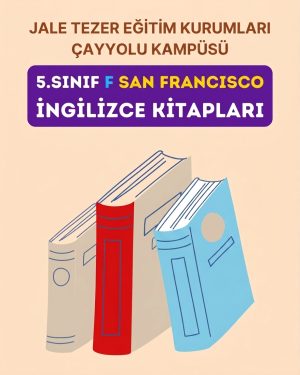 5.SINIF F SAN FRANCISCO İNGİLİZCE KİTAPLARI
