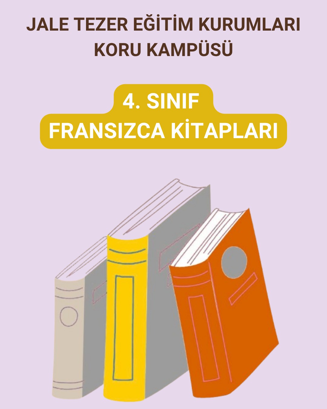 4. Sınıf Fransızca Kitapları