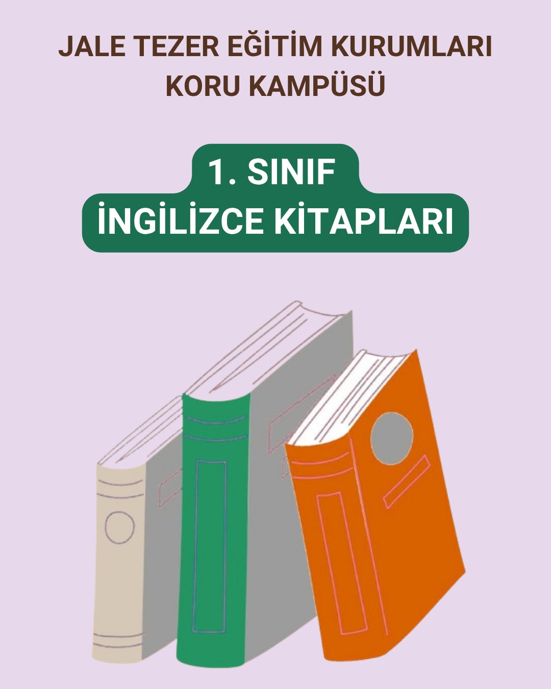 1. Sınıf İngilizce Kitapları