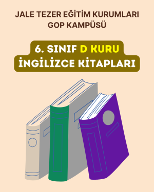 6.SINIF D KURU İNGİLİZCE KİTAPLARI