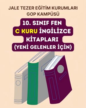 10.SINIF FEN C KURU İNGİLİZCE KİTAPLARI (YENİ GELENLER İÇİN)