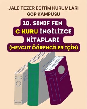 10.SINIF FEN C KURU İNGİLİZCE KİTAPLARI (MEVCUT ÖĞRENCİLER İÇİN)